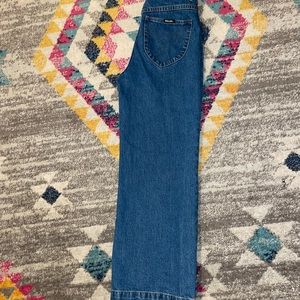 Rolla’s Jeans, Blue denim, high rise, wide leg, size 28
